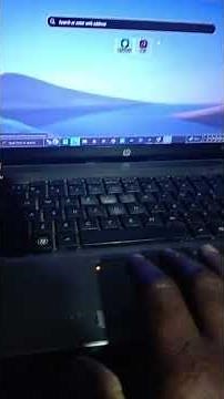 Hp laptop touch pad not working #laptops