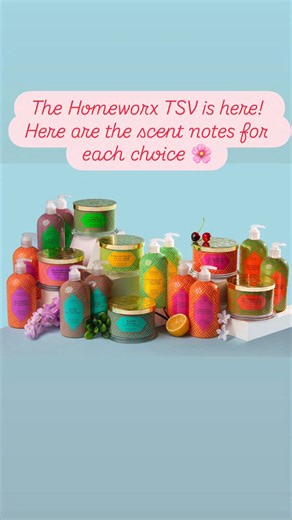TSV Quicklink: https://qvc.uikc.net/X4xRb5 The HomeWorx by Slatkin & Co. Today’s Special Value is here! $39.98 and free shipping..sooo many new fragrances! Join me here on Facebook at 6:30pm ET for a fun livestream chatting about all the scents and answering your questions. I’ve put together a video with all of the top, middle, and bottom notes for each if you would like quick reference. See you this evening! | Jennifer Coffey