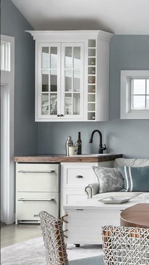 Custom Wine Storage Cabinet Ideas #Shorts
