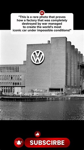 The Impossible Origin of the VW Beetle: Rare Post-WWII Factory Footage! 🚗🇩🇪 #Shorts