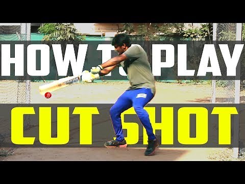 How to play CUT SHOT ? | Cricket Batting Tips | Nothing But Cricket