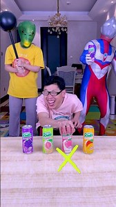 Drink Selection Challenge, Be Careful Of Iron Fist Attack! #Funny #Familygame #Partygame