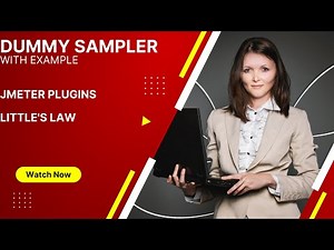 JMeter's Dummy Sampler - The Ultimate Guide | #Dummysampler #jmeter #apachejmeter #plugins