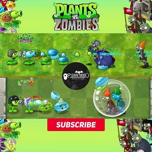 Pvz2 Vs Pvz Fusion Who Wins ?? I #shorts #ytshorts #views #viral #trending #pvz #pvz2 #pvzfusion #yt