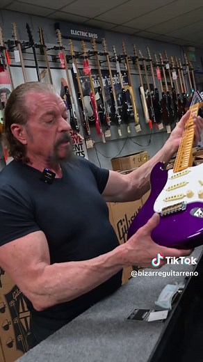 1969 Custom Shop Stratocaster with Purple Reverse Headstock