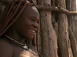British documentary crew visits the Himba tribe in Namibia