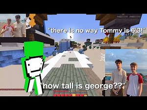 Dream Obsessing Over TommyInnits Height During Sapnaps Stream