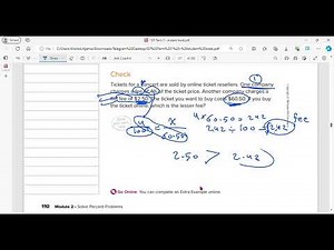 reveal math grade 7 lesson 2-6 commission and fees