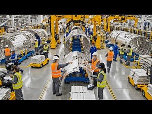 How Airplanes Are Assembled in Modern Factories ✈️ | Inside Aircraft Manufacturing Step-by-Step