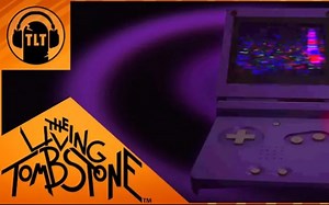 Gameboy Advance SP Blue Edition - Creepypasta Song - The Living Tombstone