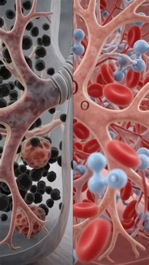 Lungs After Smoking | Shocking Inside Body Visual