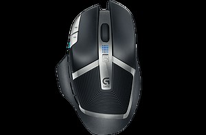 Logitech miška G602 Wireless Gaming, črna