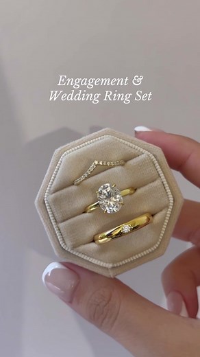 Stunning Engagement and Wedding Rings: Affordable Gold Vermeil Options