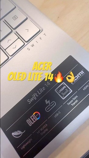 Acer Swift Lite 14 (OLED) Review – Ultra-Light, Ultra-Vibrant! #shortvideo #techreview #tech