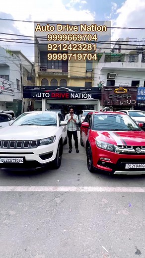 11K views · 223 reactions | 7k Running Automatic Jeep & Brezza Cars For Sale at Auto Drive Nation Delhi Contact Details in Video | carsardar | Facebook