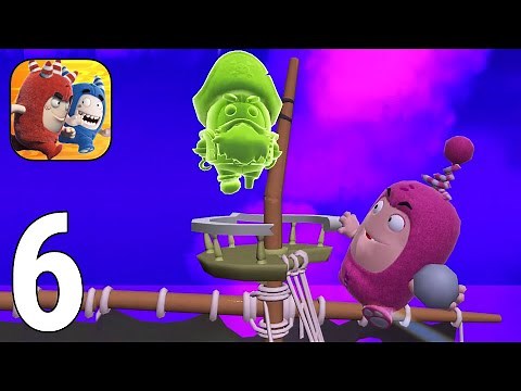 Oddbods: Turbo Run Gameplay Walkthrough Part 6 - Newt VS Oddbeard Boss Fight [iOS/Android Games]