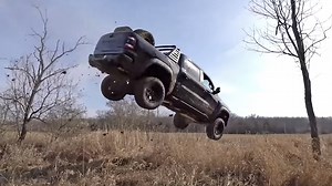 This 2021 Ram 1500 TRX Held Up Surprisingly Well After YouTuber’s Massive Jump