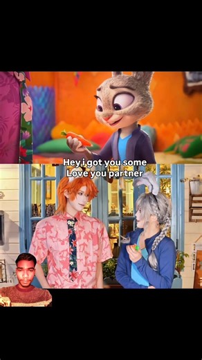 Zootopia Cosplay: Nick & Judy’s Cute Moment! ❤️🦊🐰#Zootopia2 #NickWilde#JudyHopps#ShortsFeed #AnimeCo