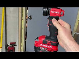 CRAFTSMAN V20 LED Work Light with Lithium Ion Battery Review