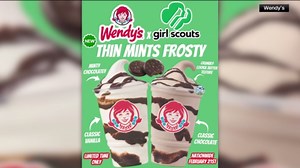 Wendy's has a new Frosty flavor that Girl Scout Cookies fans will love