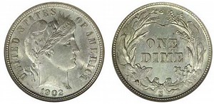 Barber Dime Values: See How Much A Barber Dime From 1892 To 1916 Is Worth (Including The Rare 1894-S Dime)