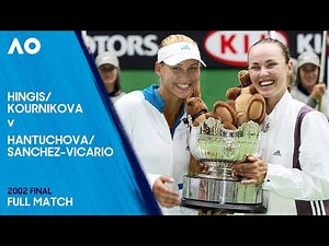 Hingis/Kournikova v Hantuchova/Sanchez-Vicario Full Match | Australian Open 2002 Final