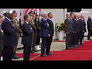 Polonia, Biden accolto da Duda a Varsavia