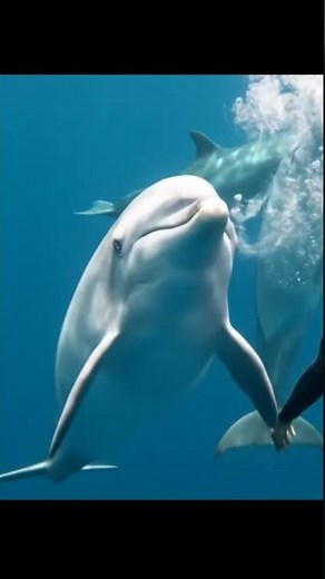 Rare Albino Dolphins Spotted in Atlantic