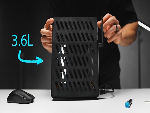 3D打印一台最小的游戏电脑【optimum】