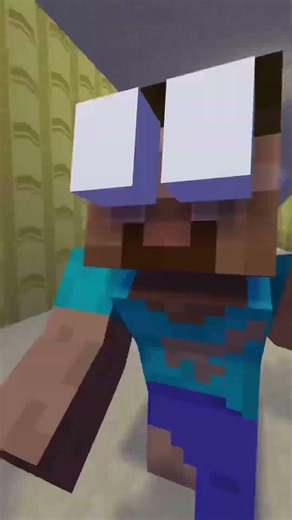 Even he is running away, give him support. #minecraft