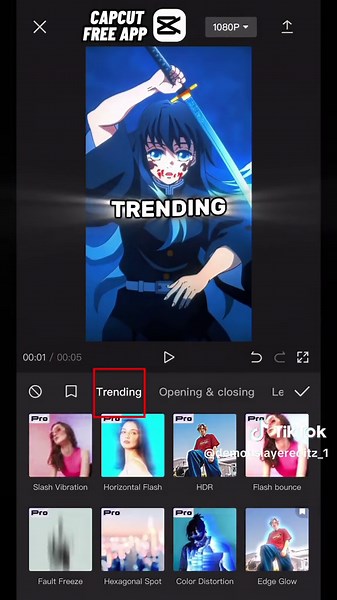 CapCut Anime Edit Tutorial