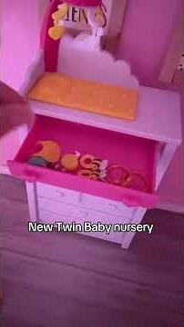 New Twin Barbie Baby Nursery!!! #barbie