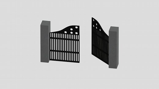 Gate - Download Free 3D model by Periklis