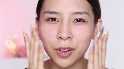 Full Face of Laneige Two Tone Makeup - TINA YONG