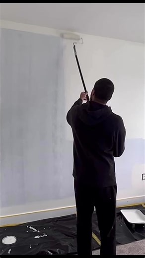 How to Paint a Wall with Shell White