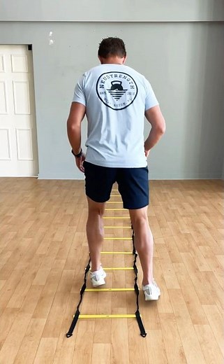 In In Out Out Ladder Drill