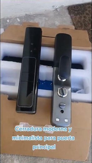 Double smart outdoor lock