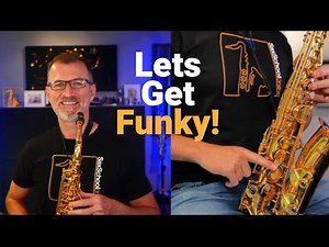 Easy Funk Saxophone Jam For Absolute Beginners