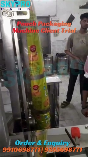 Crispy Murmura, Perfect Packing 💥 | Namkeen Packaging Machine Demo