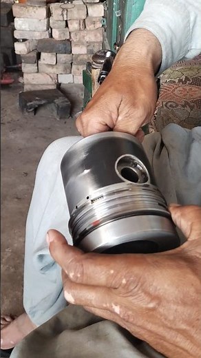 Engine Piston Ring Installation & Assembly Guide | Tractor Repair Workshop #shortsfeed