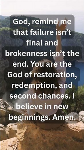 Daily Prayer 68: God of restoration