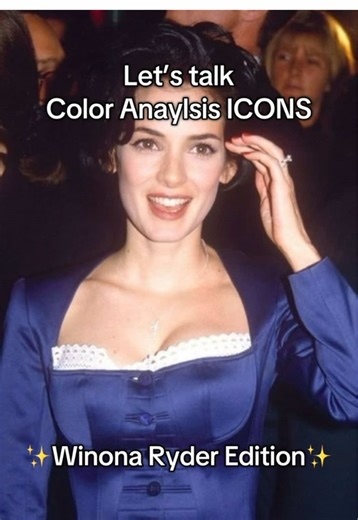 Winona Ryder: The Ultimate Winter Color Analysis