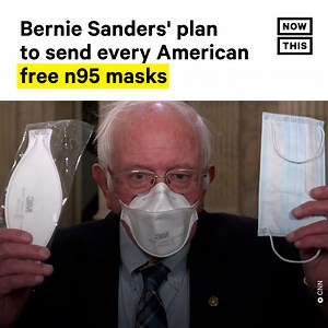 184K views · 3.9K reactions | ‘The truth of the matter is, a mask is not a mask’ — Here’s why Bernie Sanders has a plan to send every American a free N95 mask | NowThis Impact | Facebook