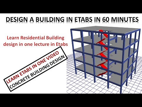 complete building design in etabs - DESIGN A BUILDING IN ETABS IN 60 MINUTES