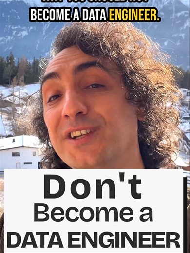 Don't Become a Data Engineer: What You Need to Know