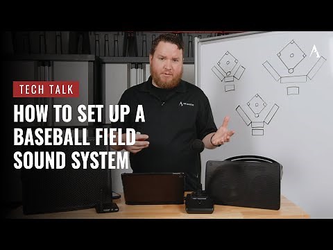 How to Set Up a Baseball Field Sound System on Pro Acoustics Tech Talk Episode 91