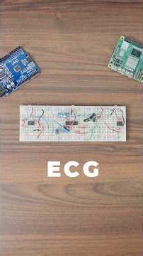 This circuit shows how an ECG machine actually reads your heart. #electronics #engineering