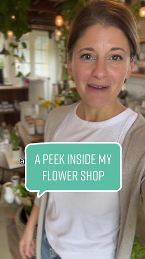Welcome to My Flower Shop - A Peek Inside