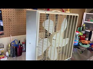 20 inch Galaxy Box Fan Model 3713