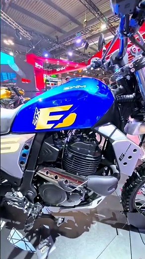 All New SWM SUPER SIX rally n Adv bike #eicma2025
